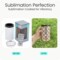 Makerflo 12 oz Thick Duozie Sublimation Blank Tumbler with Lid and Straw - Pack of 25 | Craft-Ready for DIY Gifts & Personalization (Sublimation, Epoxy, UV DTF, Vinyl, and Laser Engraving)